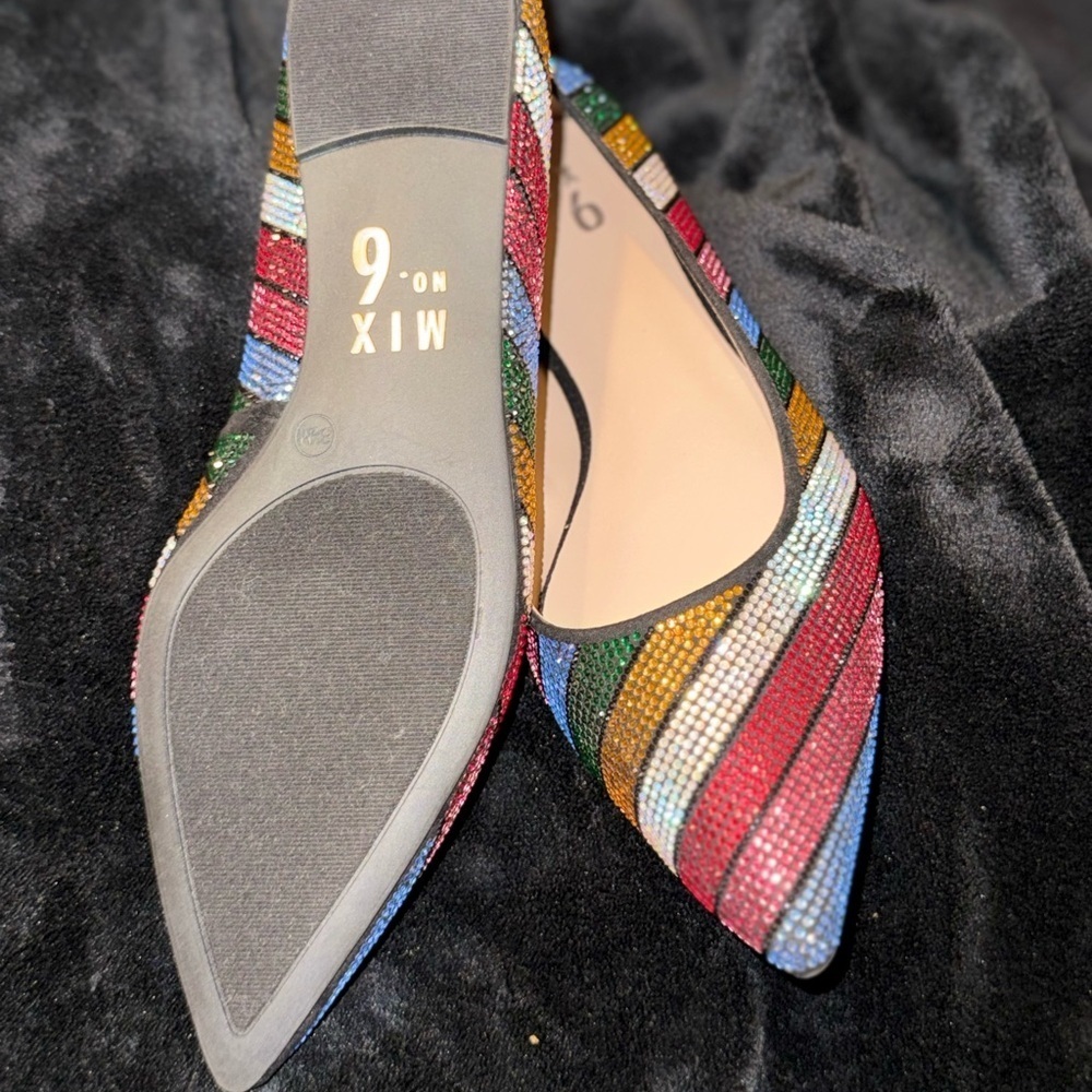 Mix No. 6 Colorful Striped Women's Flats - Picture 5 of 11